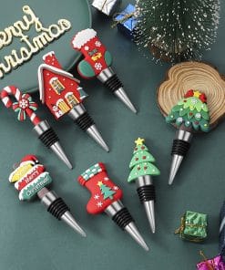 Party Gathering Christmas Tree Sealed Wine Stopper