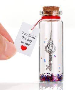 Valentine's Day Necklace – Elegant Wishing Bottle Love Pendant 13 05dc7290 9eb3 498b b9a3 3c00b63498ca