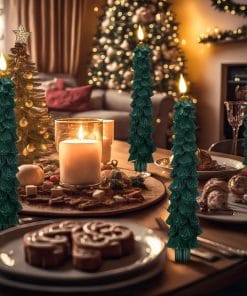 Christmas Decoration Atmosphere Christmas Pine Cone Candle