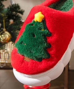 Christmas Tree Women's Home Slippers 13 091a2ea9 eec2 4b24 87a6 5c80c2fbc766