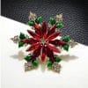 Glass Christmas Snowflake Brooch 1 09caecc6 2c42 474f ab72 8376f018e9e4