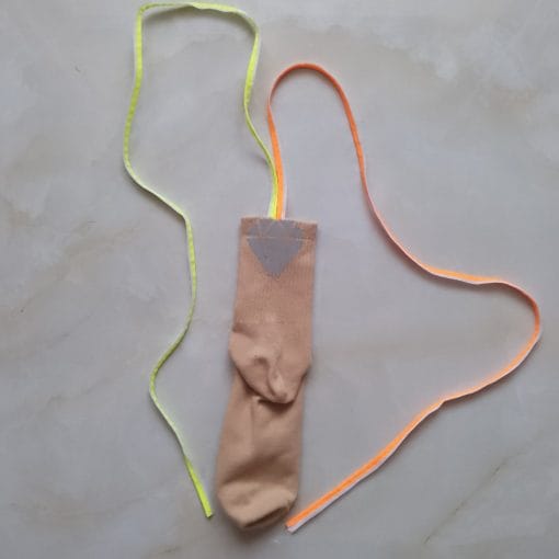 Christmas Reflective Luminous Dance Strap Women's Socks - Image 6