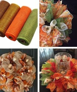 Decorative Mesh Ribbon DIY Holiday Atmosphere