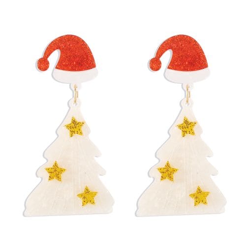 Creative Niche Fashion Temperament Trendy Festive Acrylic Earrings - Image 9