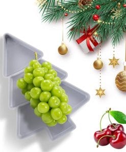 Christmas Tree Shaped Fruit Platter Creative Plates Storage Box Dried Fruit Snack Plates Divided Candy Dessert Plate Container 15 0eb54cf9 059f 413f 8038 458aeacc1e7b