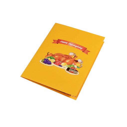 Thanksgiving Card 3D Holiday Greeting - Image 5