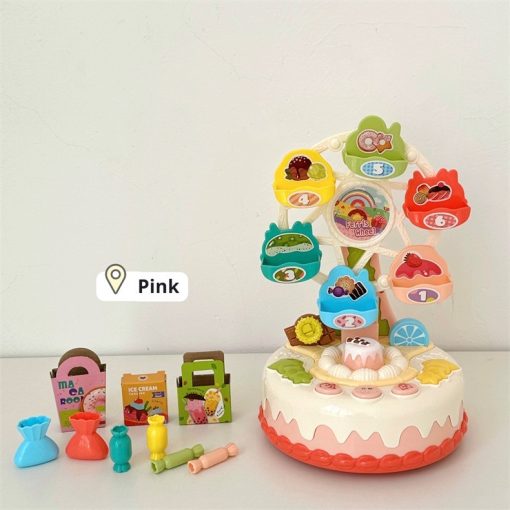 Toy Cake – Interactive Rotating Cake Toy with Lights & Music for Kids - Image 4