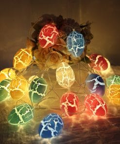 Crack Egg LED Light String Light Chain Ball LED String Lighting Lamp Bulb Light String Waterproof Easter Egg String