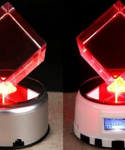 Music Box Music Box Crystal Ball Diy Customized Photo Tanabata Valentine Day Bluetooth