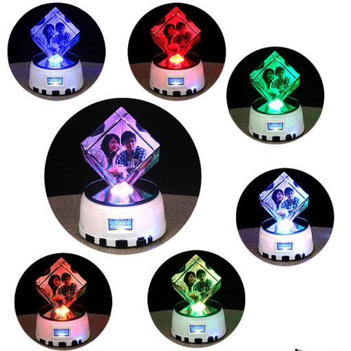 Music Box Music Box Crystal Ball Diy Customized Photo Tanabata Valentine Day Bluetooth - Image 5