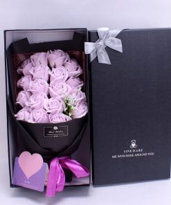 Birthday Gift Bundle Gift Box Creative Mother's Day Cross-border Gift Soap 18 Bouquet Soap Rose Flower Valentine's Day