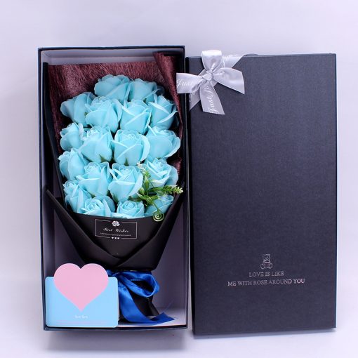 Birthday Gift Bundle Gift Box Creative Mother's Day Cross-border Gift Soap 18 Bouquet Soap Rose Flower Valentine's Day - Image 8