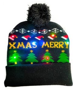 LED Christmas Hat Sweater Knitted Beanie Christmas Light Up Knitted Hat Christmas Gift Kids Xmas New Year Decorations 14 16c2d4ec dd7f 4b1c 8bd8 7e5f72c33093