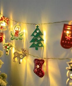 Christmas LED Light String Santa Claus Elk Snowman Xmas Ornament String Light Christmas Decorations New Year Navidad Gift 15 1715243327772823552