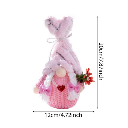 Valentine’s Day Decorations – Luminous Doll Couple Token Gift - Image 3