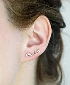 DIY custom English letter name earrings personalized custom earrings holiday gift 8 1760262022025