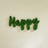 HAPPY Letter Art Moss Wall Decorations 1 1859171895346466816