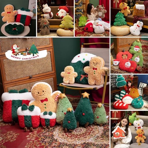 Plush Pillow Christmas Tree Decorative Gift Doll - Image 8