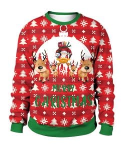 Men And Women Digital Printing Christmas Round Neck Sweater Tops 13 1c50d22a 7bcf 4c3e 860a a3ddbe39103b