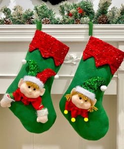 Christmas Decorations Kitchen Window Dress Up Holy Gift Bag