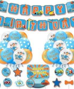 Birthday Pull Flag Cake Insert Balloon Party Birthday Set 9 2063243847680
