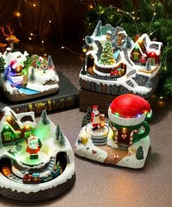 Christmas Rotating Resin Luminous Music Box Ornaments 19 21f4bc57 f00b 4cdb 8f67 6a133e64fca7