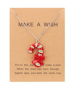 Cute Cartoon Resin Necklace Christmas Snowman Santa Claus Pendant Clavicle Chain Necklace For Women Jewelry 17 26937a0b 2be9 4fc6 9a1a b16bbf6b2d0e