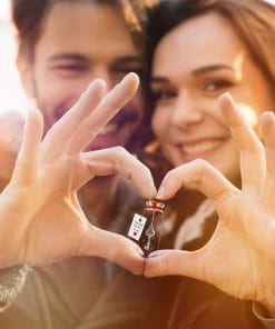 Valentine's Day Necklace – Elegant Wishing Bottle Love Pendant 11 2aa14062 05a5 4181 9749 609665a085c7