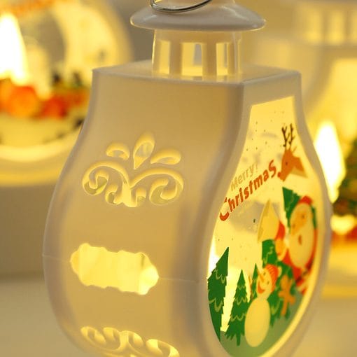 Christmas Candle Lamp Romantic Ornaments - Image 5