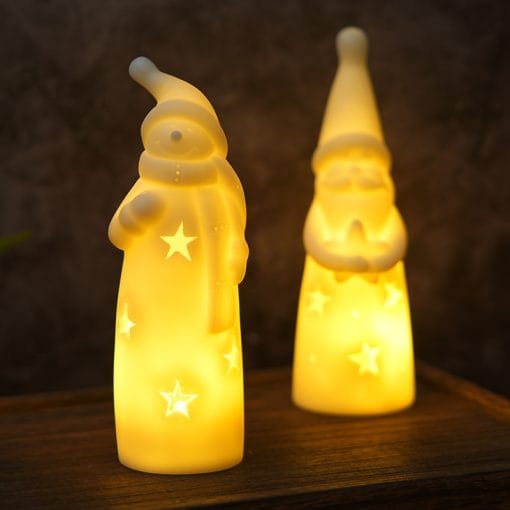 Christmas Night Lights Creative Bedside Lamp LED Candle Light - Image 2