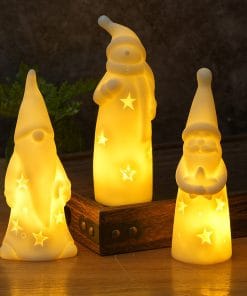 Christmas Night Lights Creative Bedside Lamp LED Candle Light