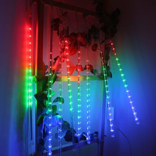 Led Meteor Rain Lantern Garden Light - Image 2