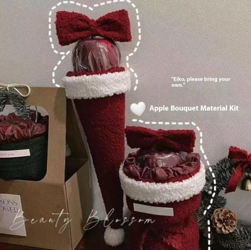 Christmas Gift Christmas Eve Single Bow Christmas Eve Fruit Bouquet - Image 7