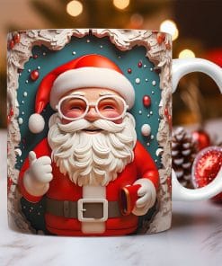 Creative 3D Christmas Ceramic Mug Unique Space Design Snowman Santa Coffee Cup Tea Milk Mug Christmas Gifts For Kids Adults Kitchen Gadgets 21 390133d2 2e38 4dc1 a1d6 adff893895a7