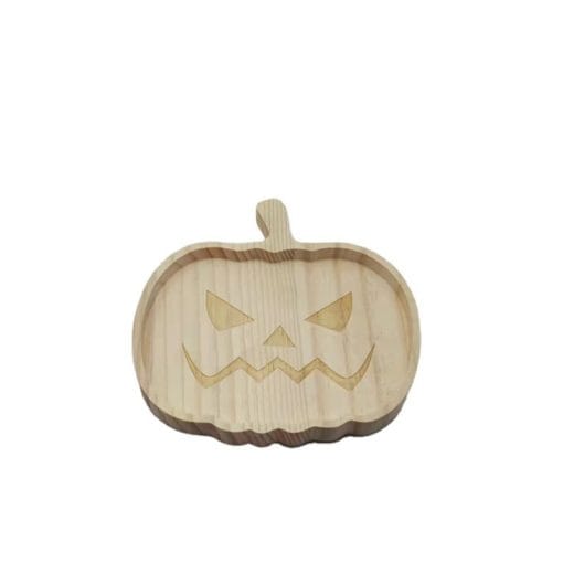 Halloween Wooden Pumpkin Tray Home Decor - Image 7