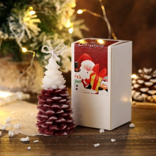 Christmas Soy Wax Aromatherapy Candle Diy Gift Christmas Gift Holiday Atmosphere Shooting Props - Image 2