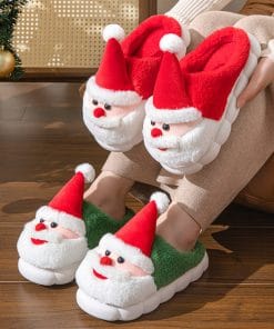 Santa Claus Home Thick-soled Non-slip Slippers 11 3be3b8b6 5ae5 410e b40d 1f22053192a7