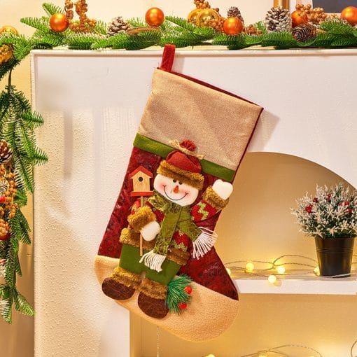 Christmas Decorations Large Cartoon Candy Bag - Image 5