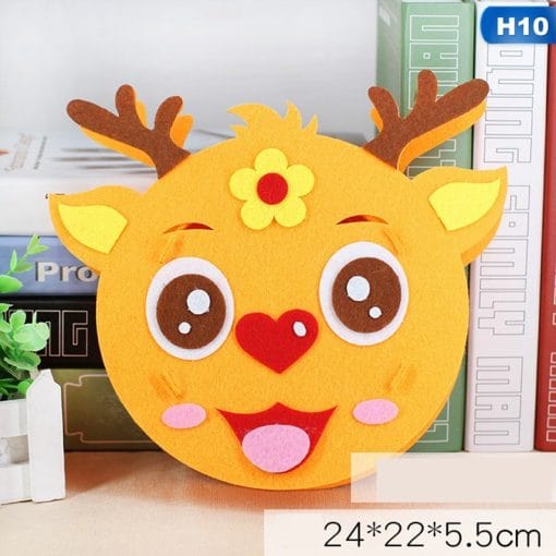 Holiday Decoration Non-woven Lantern Children's Handmade DIY Material Kit - Image 6