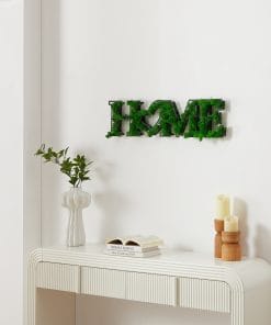 HOME Letter Art Moss Wall Hangings 15 3df25016 b2a2 4838 b394 83cc77ba5340