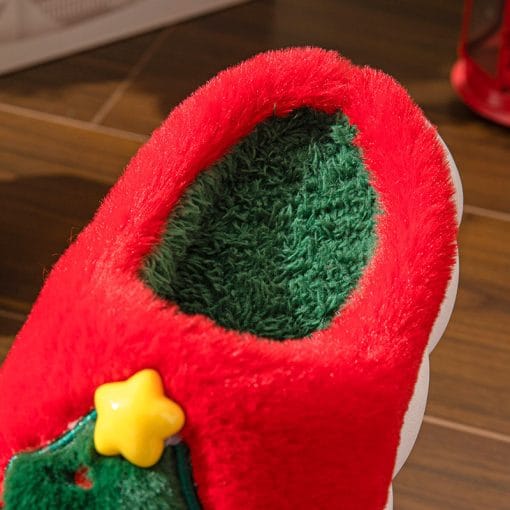 Christmas Tree Women's Home Slippers - Image 6