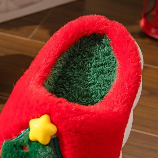 Christmas Tree Women's Home Slippers - Image 6