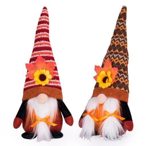 Thanksgiving Sunflower Faceless Baby Doll - Image 10