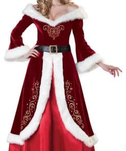 Santa couple costume Christmas dress 10 41029204783