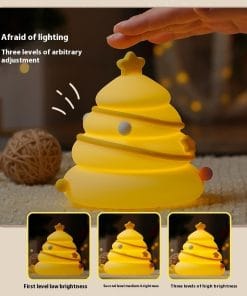 Christmas Tree Silicone Night Lights USB Rechargeable Eye Protection Table Lamp Cute Cartoon Kid Birthday Gifts Atmosphere Decor 10 411d34ed c1b3 418b 816d 2f4507c0ec1b trans