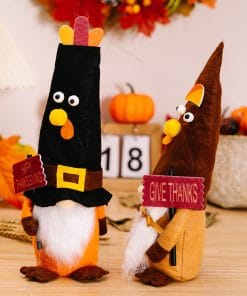 New Thanksgiving Home Decorations Thanksgiving Turkey Doll Ornaments 15 41632cc4 1690 4c22 8504 e9f902135334