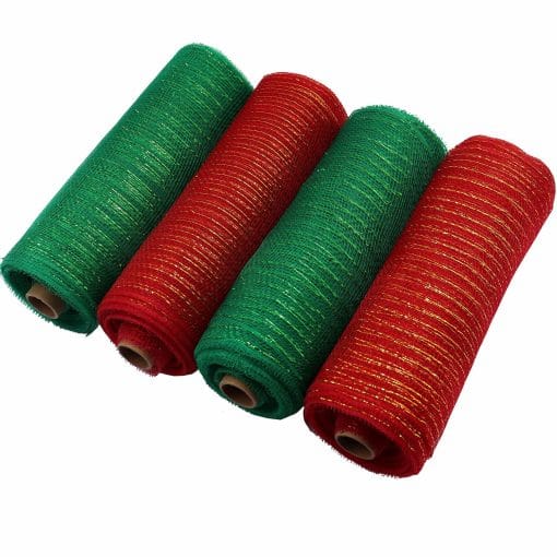 Decorative Mesh Ribbon DIY Holiday Atmosphere - Image 2