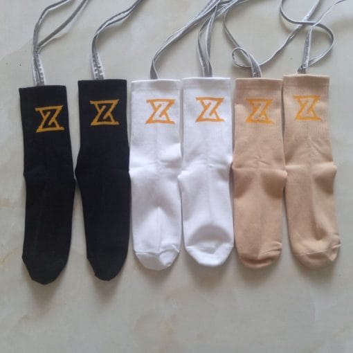 Christmas Reflective Luminous Dance Strap Women's Socks - Image 5