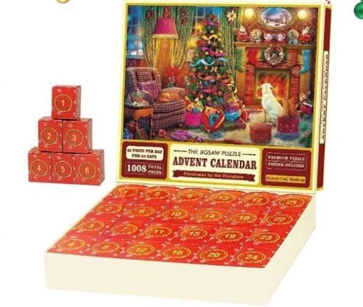 New 24 Boxes Christmas Advent Calendar Puzzle - Image 9