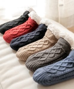 Winter Knitted Plush Floor Socks Home Warm Non-slip Carpet Socks Women 16 45c3b3ae 3cc4 4e96 956c 58b58bbf71bf